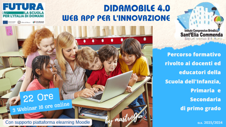 COMUNICAZIONE AVVIO PRIMO CORSO DI FORMAZIONE-Linea di investimento 2.1 “Didattica digitale integrata e formazione alla transizione DIGITALE