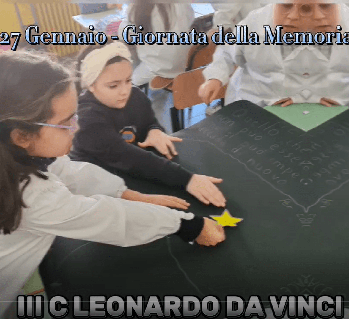 27 GENNAIO – GIORNATA DELLA MEMORIA – classe 3^C S.P. L. Da Vinci